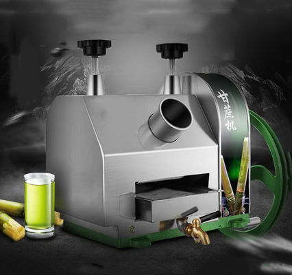 품질  Manual Sugar Cane Squeezer Stainless Steel Hand Operated Sugarcane Juice Machine 공장