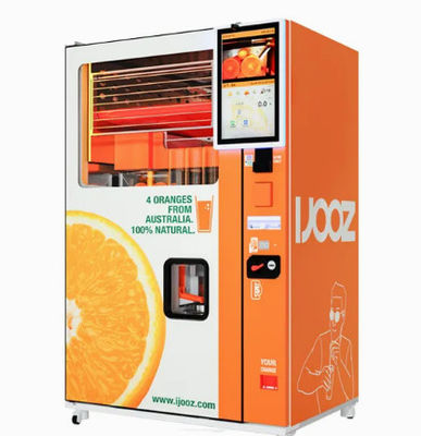 무선 QR 암호 과일주스 자동 판매기 220V - 자유로운 240V 50Hz 공랭식의 서리