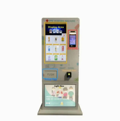 오렌지주스에 대해 맞춤화된 200W 금속 상호 작용하는 자동 판매기