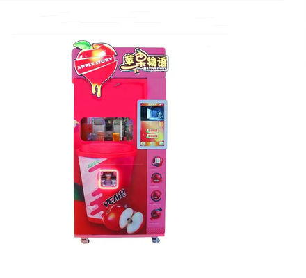 쇼핑 몰을 쇼핑하는 슈퍼마켓을 위한 24 시간 사과 과즙 자동 판매기 500W
