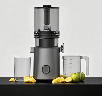 신선한 스마트 HJ303 플로우 느린 씹는 주스 머신 fruit to glass. No stops. no starts. just flow.
