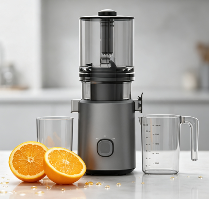 신선한 스마트 HJ303 광급 느린 씹는 주스 펌프 155mm 빗자루, 2400ml 호퍼, 200W 모터