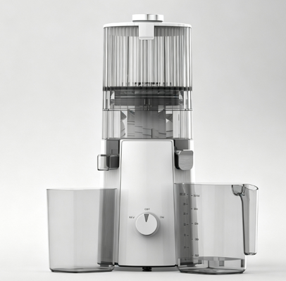 HJ102A 상업용 가정용 주서기 – 200W 구리 모터, 135mm 넓은 투입구, 1000ml 주스 컵, 800ml 펄프 컵